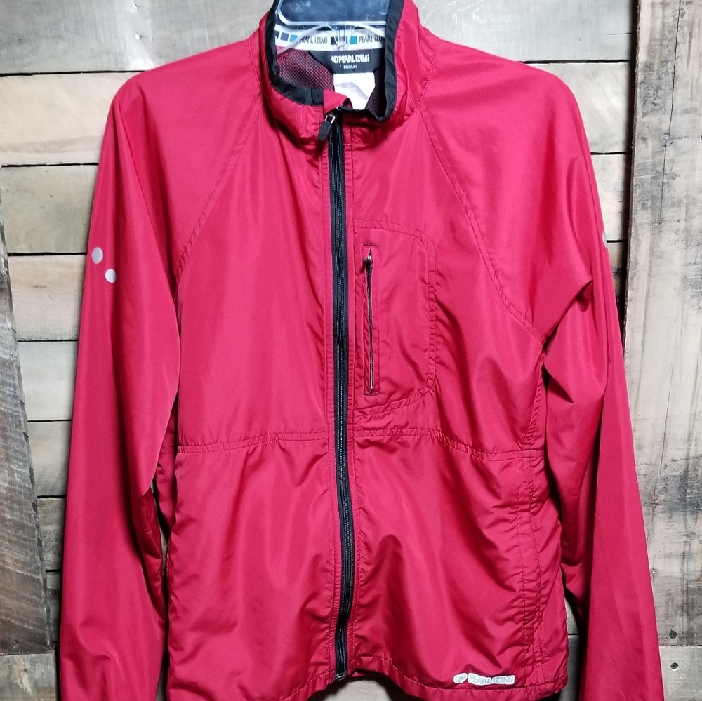Pearl izumi Windbreaker Biking Jacket Red